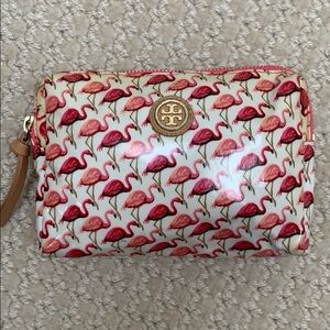 Tory Burch Flamingo Cosmetic Bag